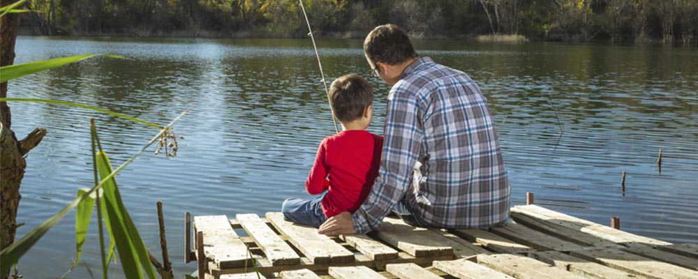 father-son-fishing-taylor-county-lake